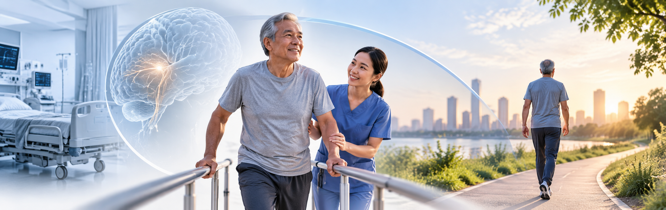 Clinical cover illustration for The 2026 AHA/ASA Guideline on Adult Stroke Rehabilitation and Recovery