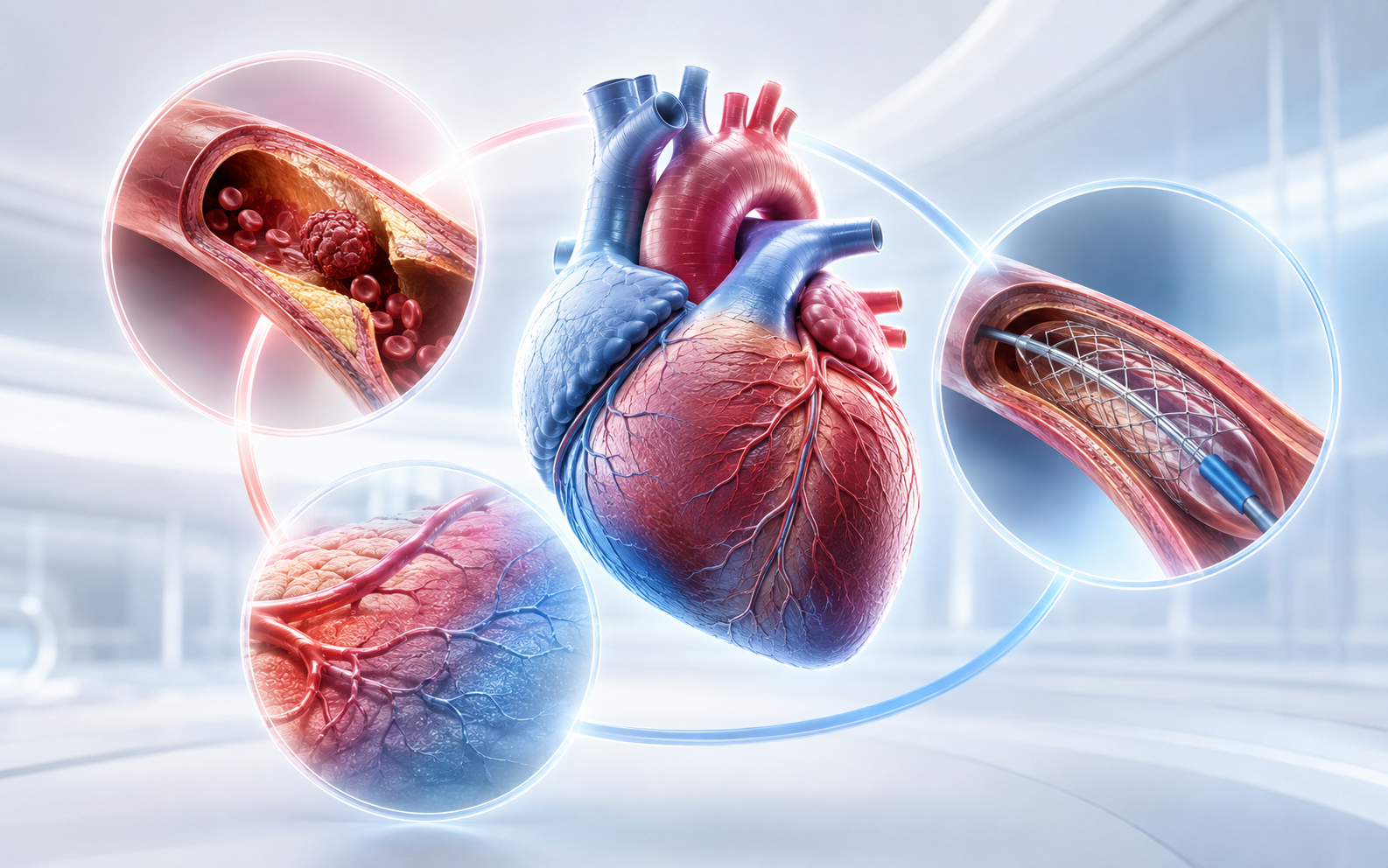 Clinical cover illustration for Fifth Universal Definition of Myocardial Infarction 2026: What Clinicians Need to Know